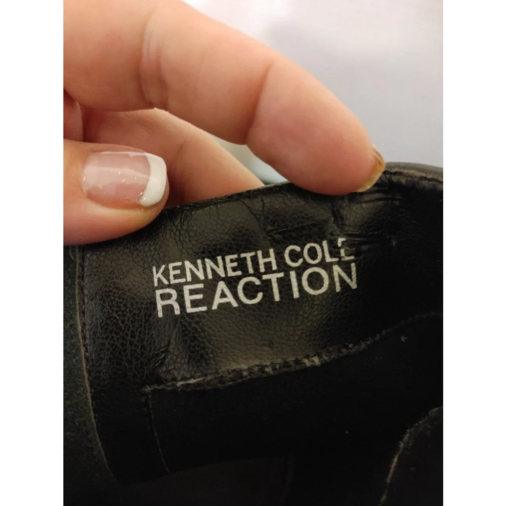 Kenneth Cole Reaction Leather Boots Size 8.5M